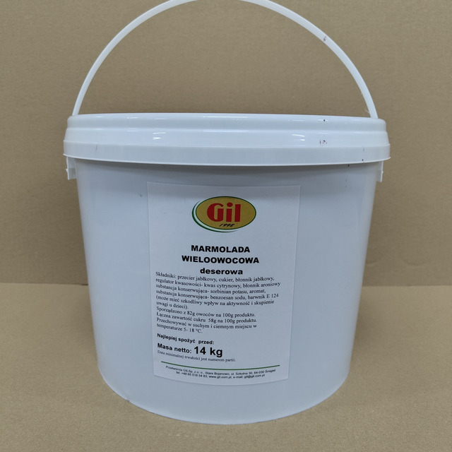 Marmolada wieloowocowa