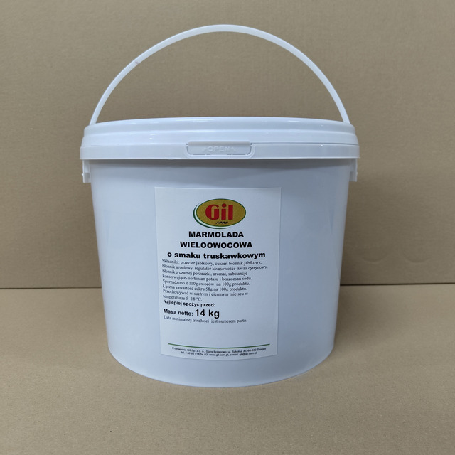 Marmolada o smaku truskawkowym