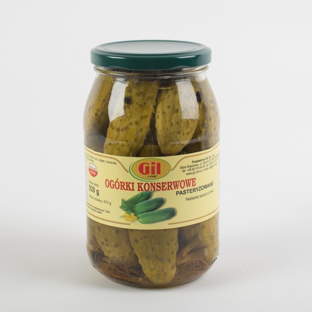 Ogórki konserwowe całe